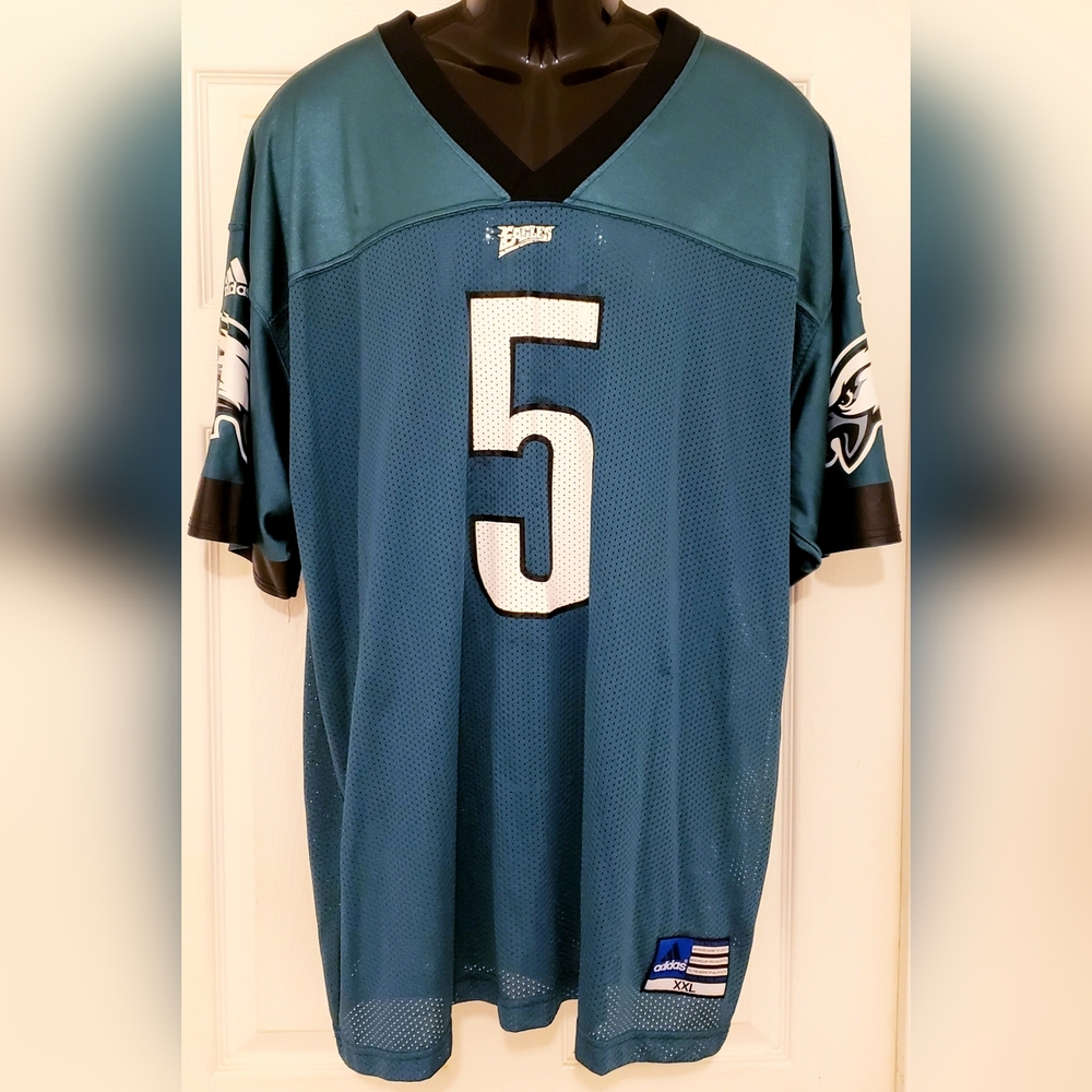 Adidas Donovan McNabb Phil Eagles Green Black Football Jersey Men Size XXL